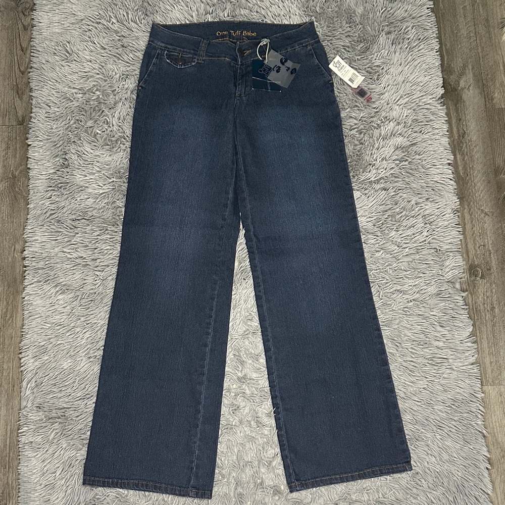 Dark Blue Flare Jeans